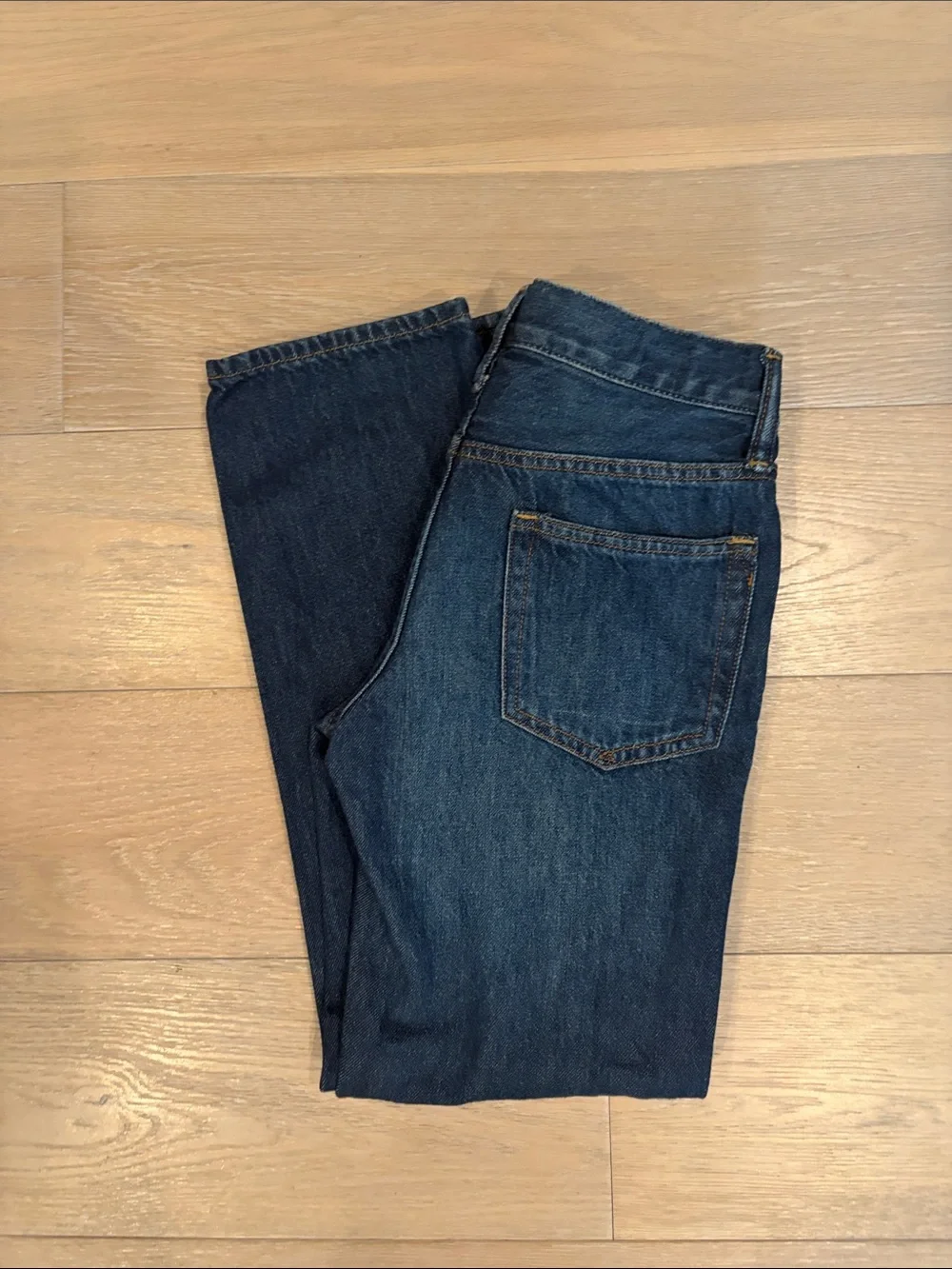 GAP Kids '90s Original Straight Jeans in Dark Blue. Boys size 12
